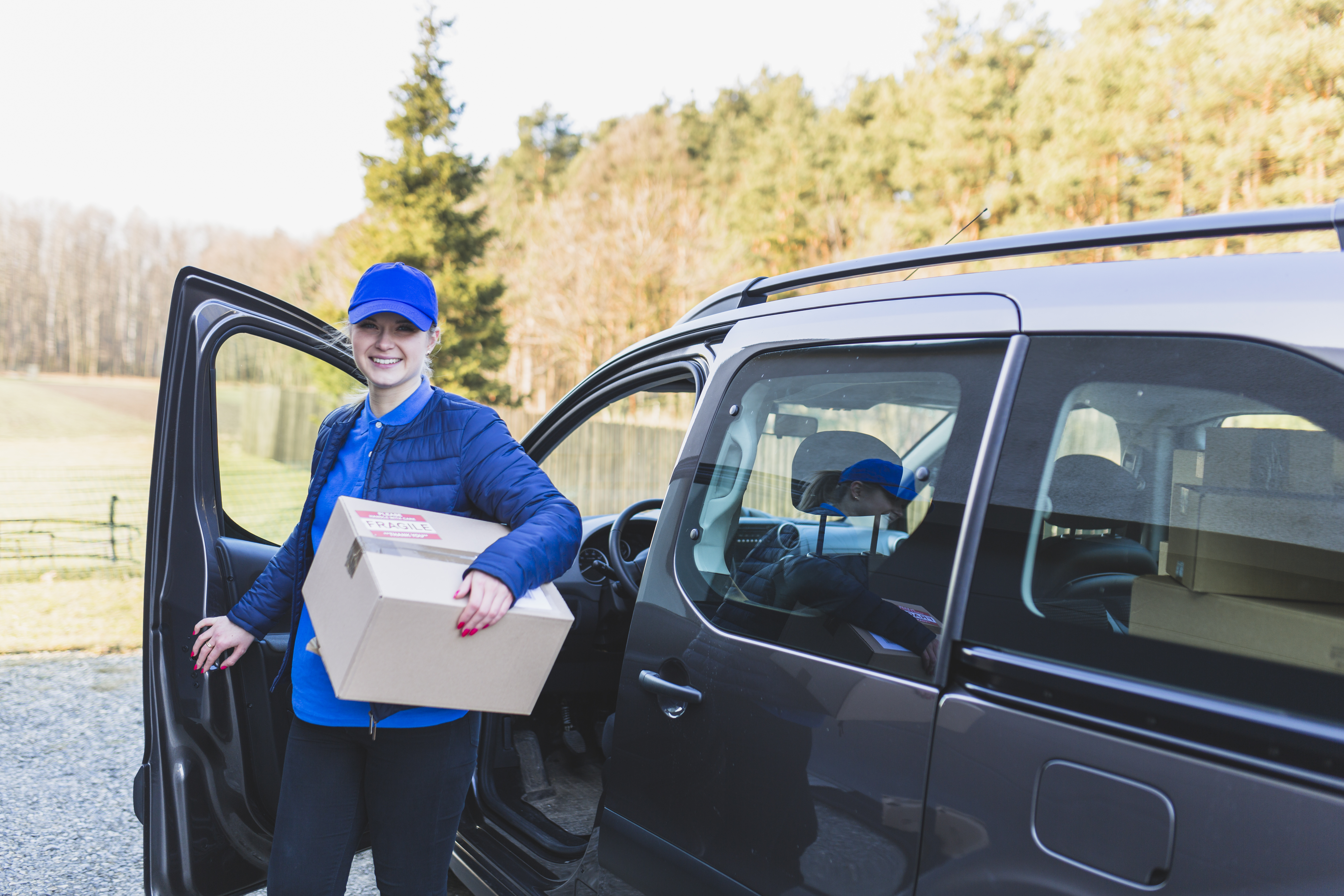 Courier in Manchester